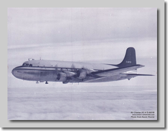 DC-4 G-ANYB before Carvair Conversion